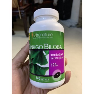 Ginkgo 340ginkgo biloba viên uống bổ não mỹ (hsd3/ 20230