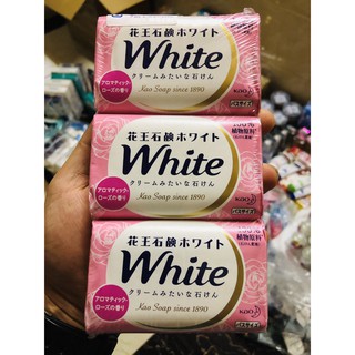 Bánh xà phòng tắm KAO white 130g Nhật