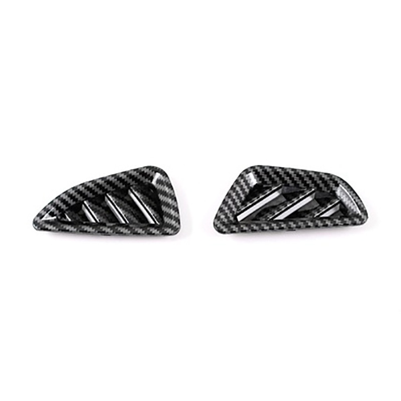Khung Trang Trí Lỗ Thông Gió Bằng ABS Họa Tiết Sợi Carbon Cho MG 5 MG5 2020 2021