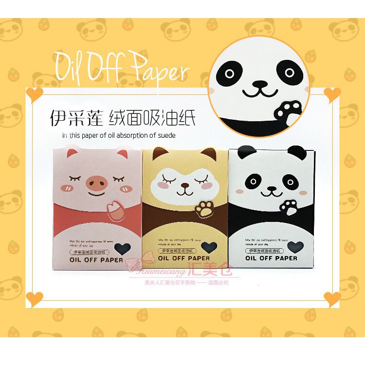 Giấy Thấm Dầu Tiện Dụng Than Hoạt Tính 80 Tờ Oil Off Paper OP24 | BigBuy360 - bigbuy360.vn