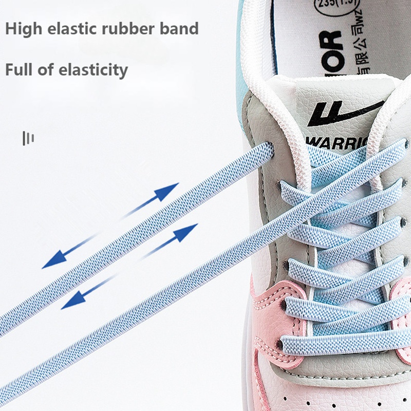 Dây Cao Su Co Giãn Buộc Giày Sneaker Không Cần Buộc Tiện Dụng