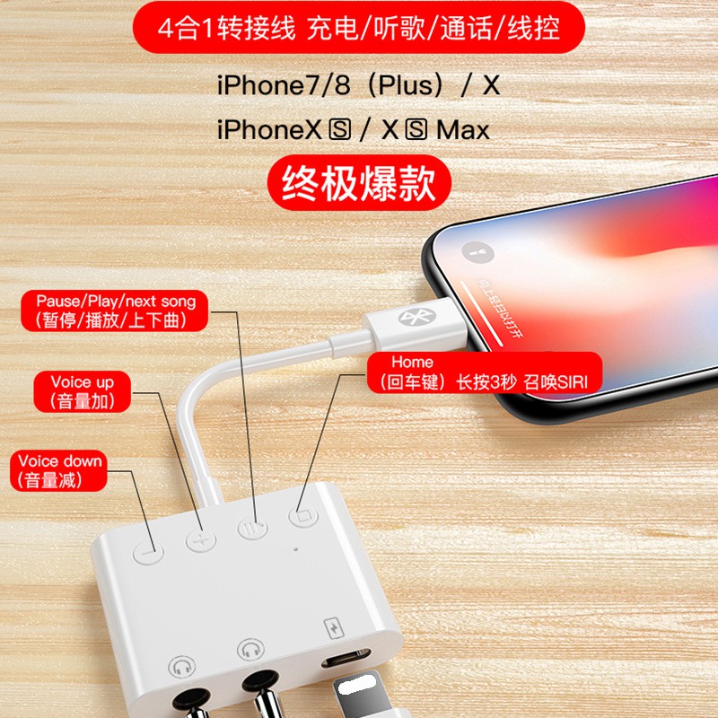 Đầu Chuyển Đổi Tai Nghe Cho Iphone 12 Pro Max Apple12 Iphone7 / 8plus