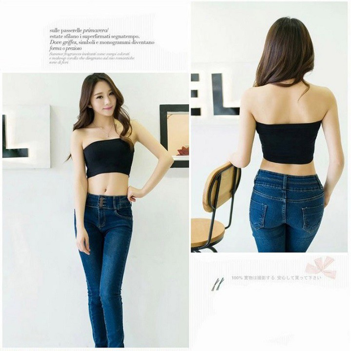 Áo Quây Ngực Không Dây Giá Rẻ Chất Liệu Vải Cotton Thoáng Mát