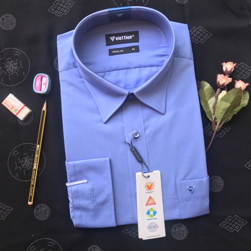 ÁO SƠ MI NAM VIỆT TIẾN TAY DÀI (chính hãng giá rẻ) | BigBuy360 - bigbuy360.vn