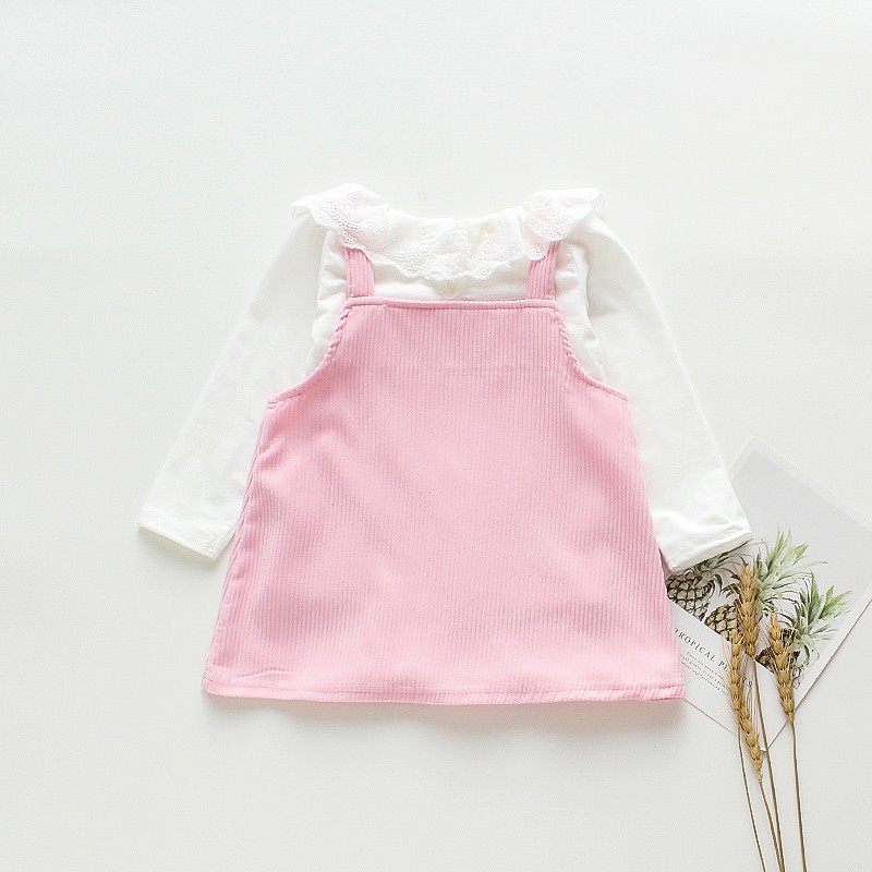 Đầm thời trang in hình thỏ đáng yêu dành cho bé gái