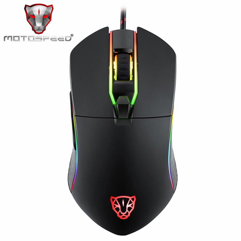 Chuột Gaming Motospeed V30 có dây 3500dpi , LED nền