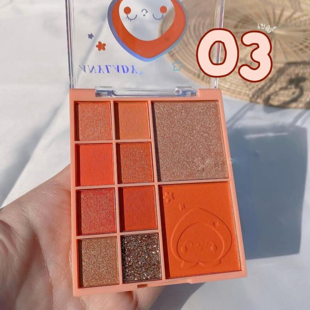 🌸Phấn mắt AnyLady Peach Girl 10 ô_HÀNG HOT | BigBuy360 - bigbuy360.vn