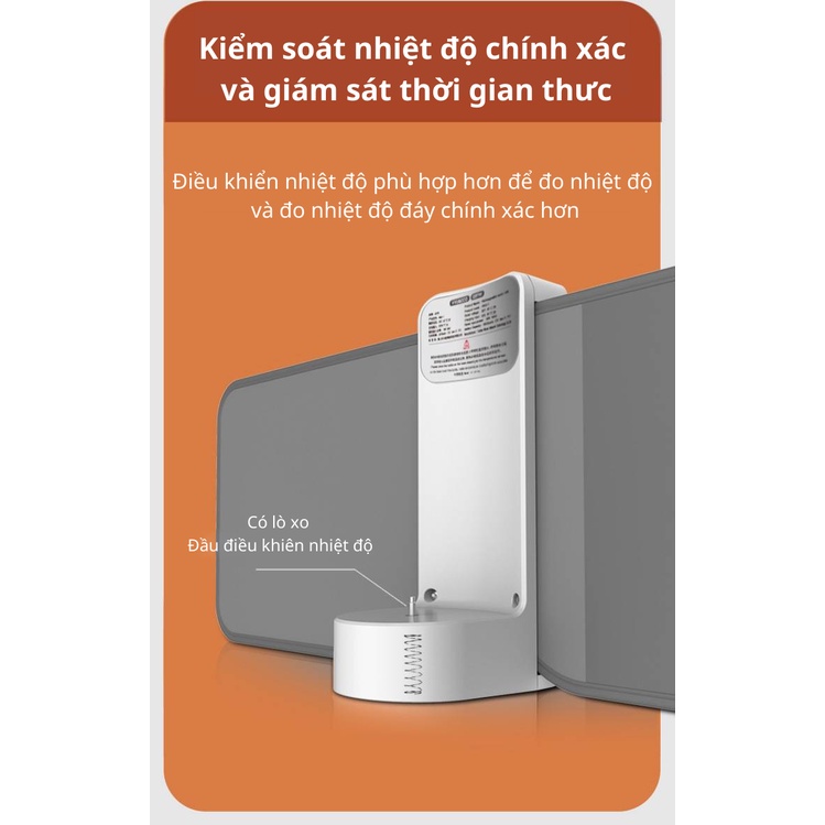 Máy hâm sữa cầm tay Finose tích điện,Máy hâm sữa không dây 6 mức nhiệt,máy hâm sữa, ủ sữa di động