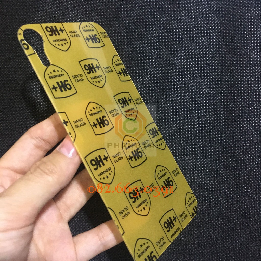 Cường lực mặt sau IPhone X / XR / XS MAX / 11 nano chống bể