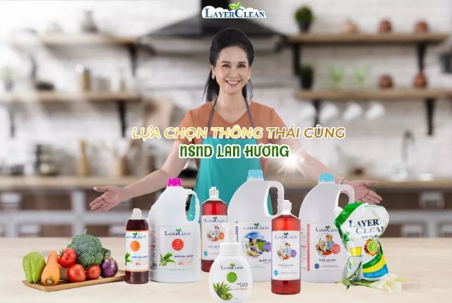 Nước giặt hữu cơ Layer Clean hương Gió biển 5L