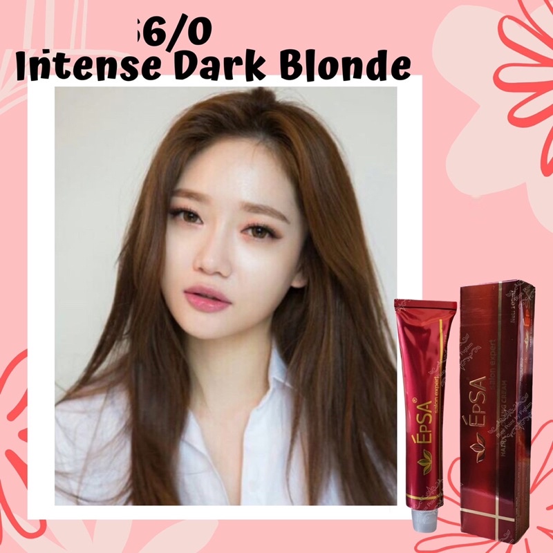 Tuýp Thuốc Nhuộm Tóc Tại Nhà Màu Nâu Vàng 6.0 Dark Natural Blonde Hair Dye Cream