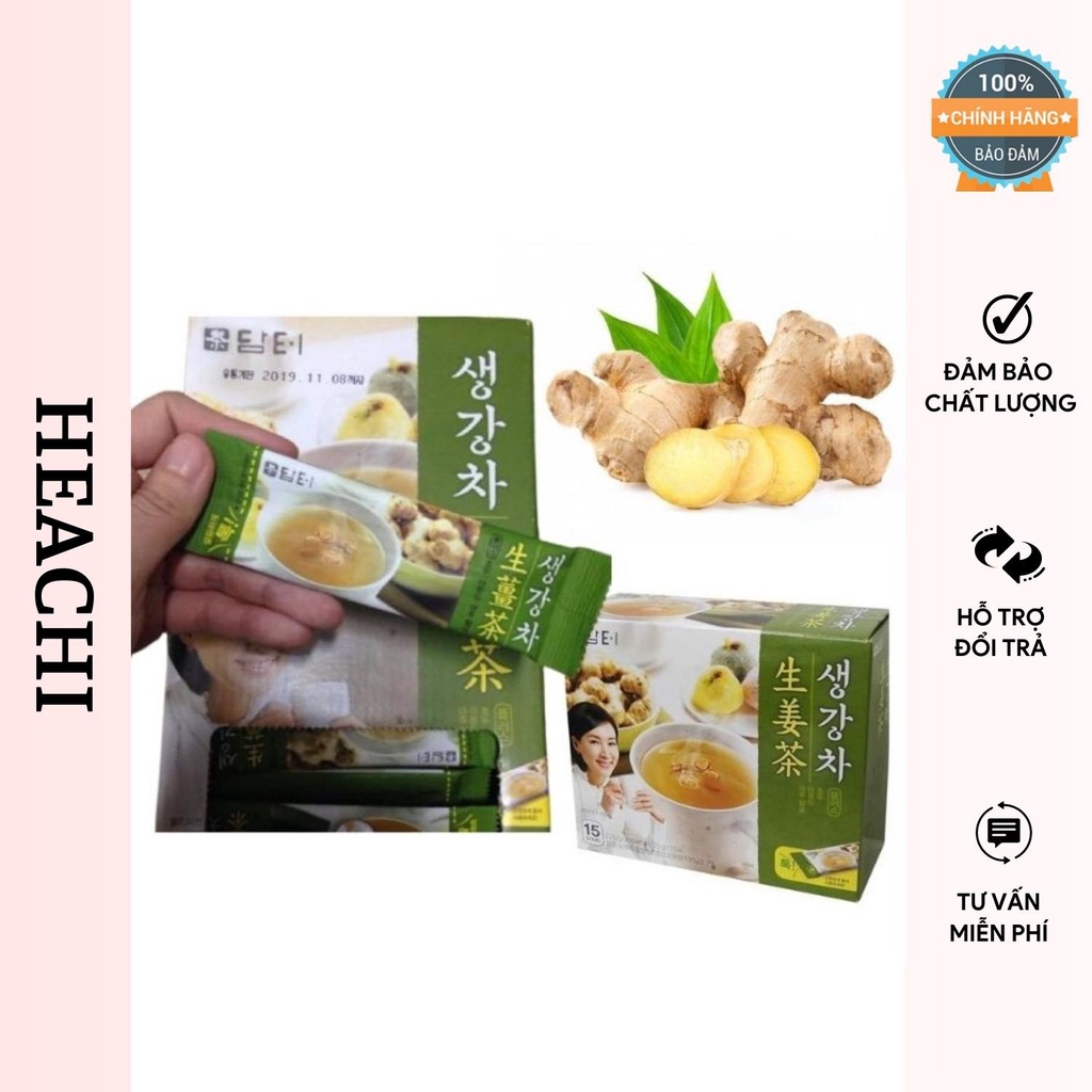 Trà gừng Hàn Quốc giảm cân ăn kiêng DAMTUH TG001