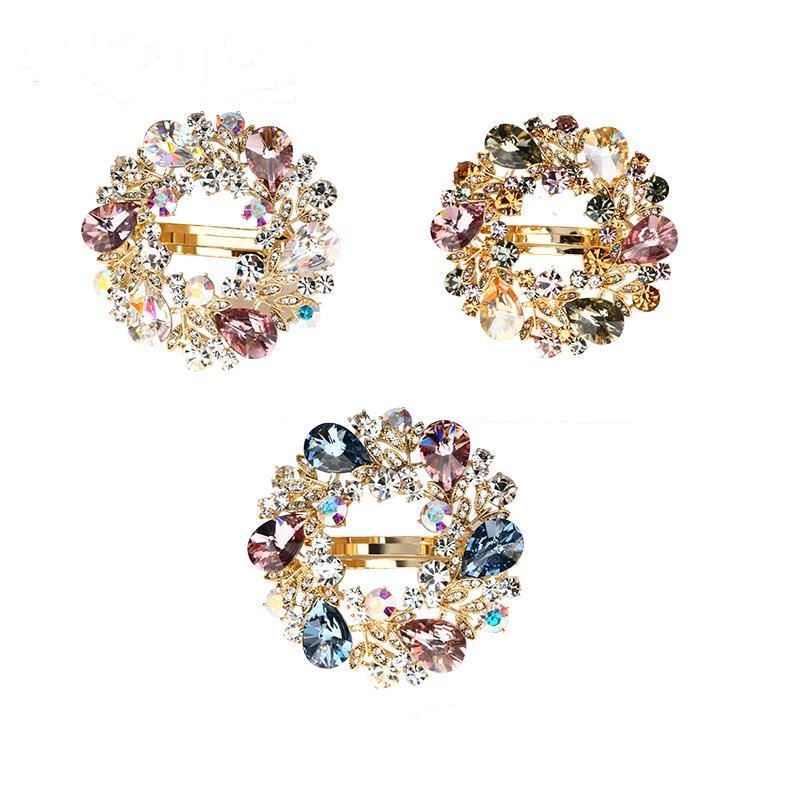 Kẹp TóC HìNh GiọT NướC ĐíNh Kim Cương Giả ThờI Trang Cho Nữ