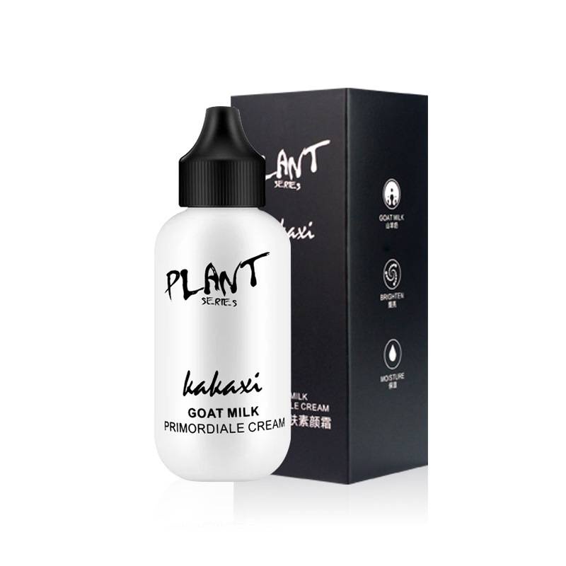 [Hàng mới về] Kem lót trang điểm dưỡng ẩm thành phần sữa dê làm sáng da chống thấm nước