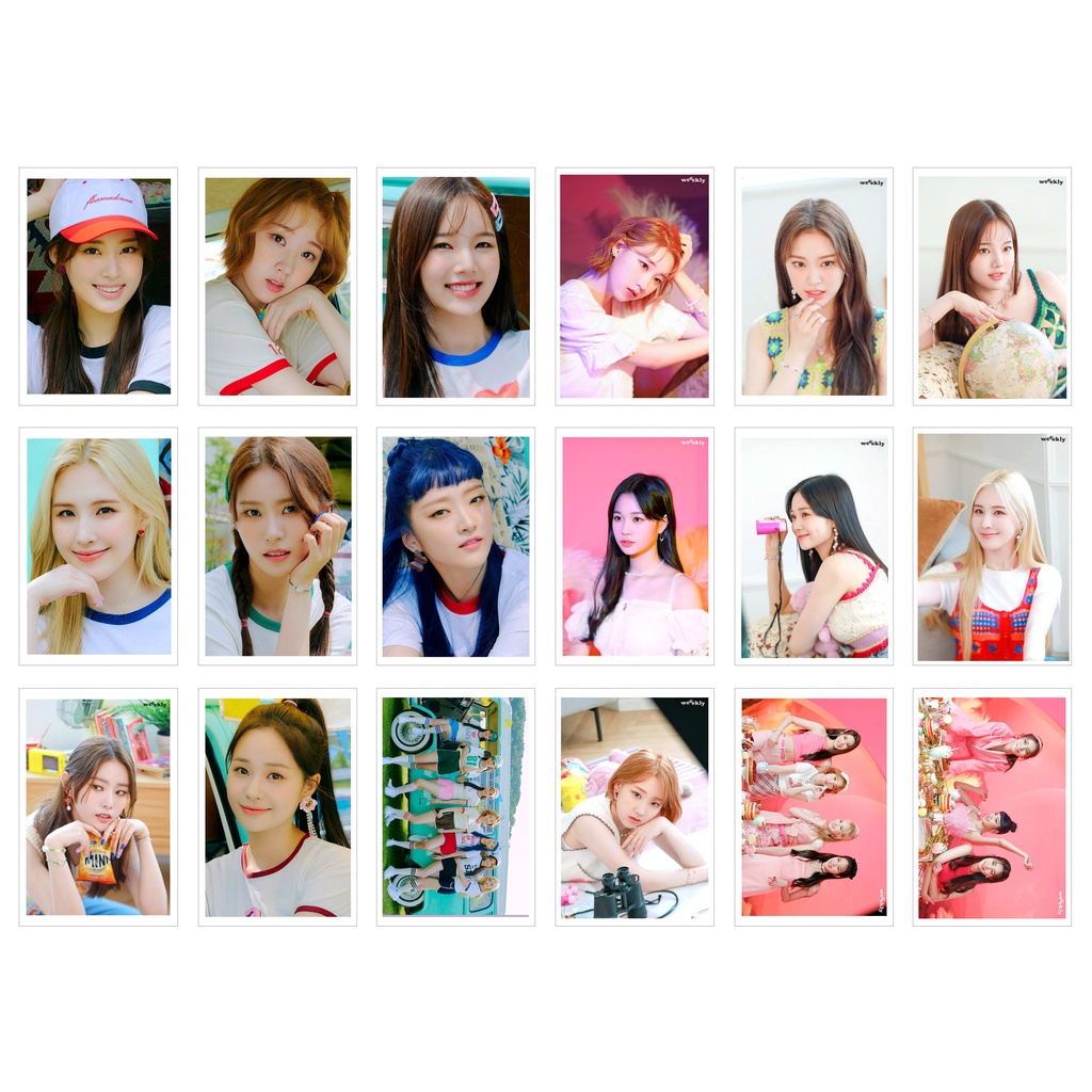 [Ép lụa] Lomo Card 36 Ảnh WEEKLY - Play Game Holiday Teasers