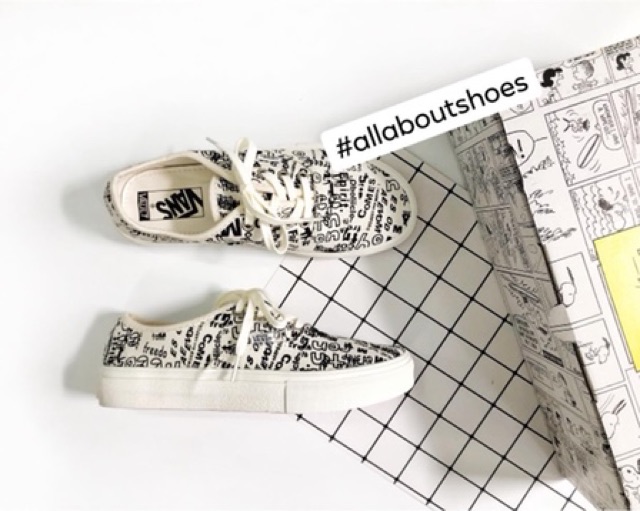 Giày thể thao vans cartoon, fear of god , vans vault cap cấp