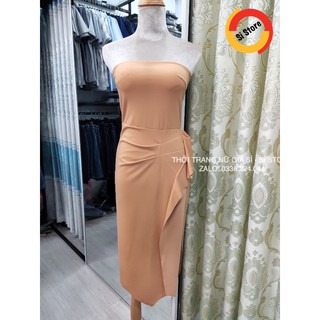 Đầm Body Cúp Ngực Phom Dài Cao Cấp