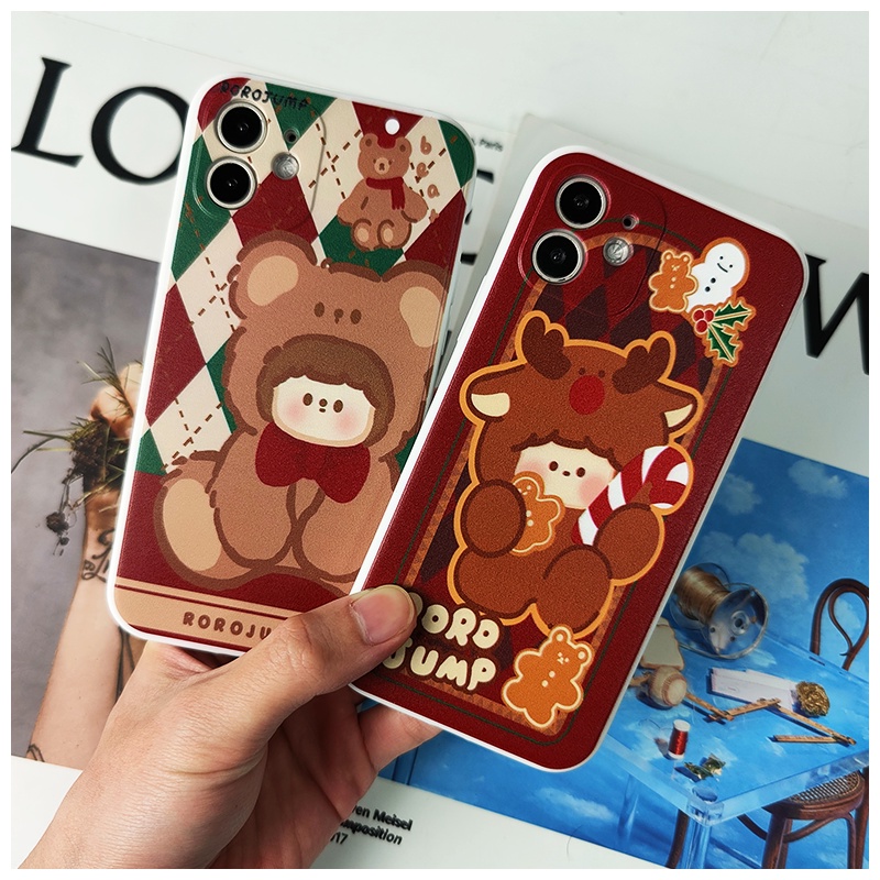 XIAOMI 11 4G 5G 9 8 Note10 Lite Pro Redmi Note10s Note9 Note8 Note7 Note6 9T 9 9A 9C 8 7 A3 Note 10 9 8 7 6 POCO M3 X3 Christmas roro soft case