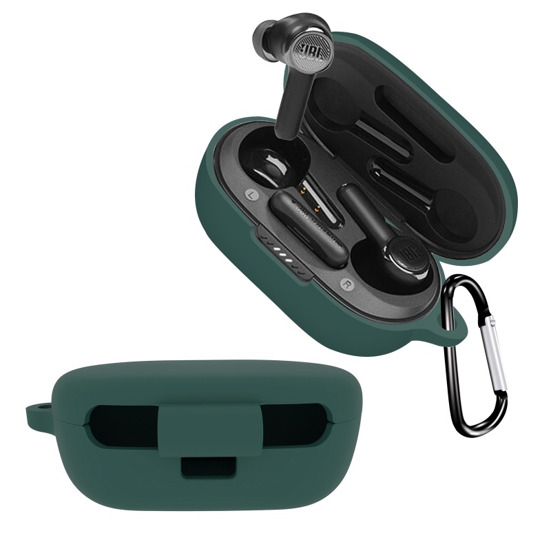 Vỏ Bảo Vệ Hộp Sạc Tai Nghe Chống Sốc Có Móc Khóa Cho Jjbl QUANTUMHeadphone