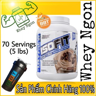 Nutrex Isofit - Whey protein tốt nhất - Hộp 70 lần dùng
