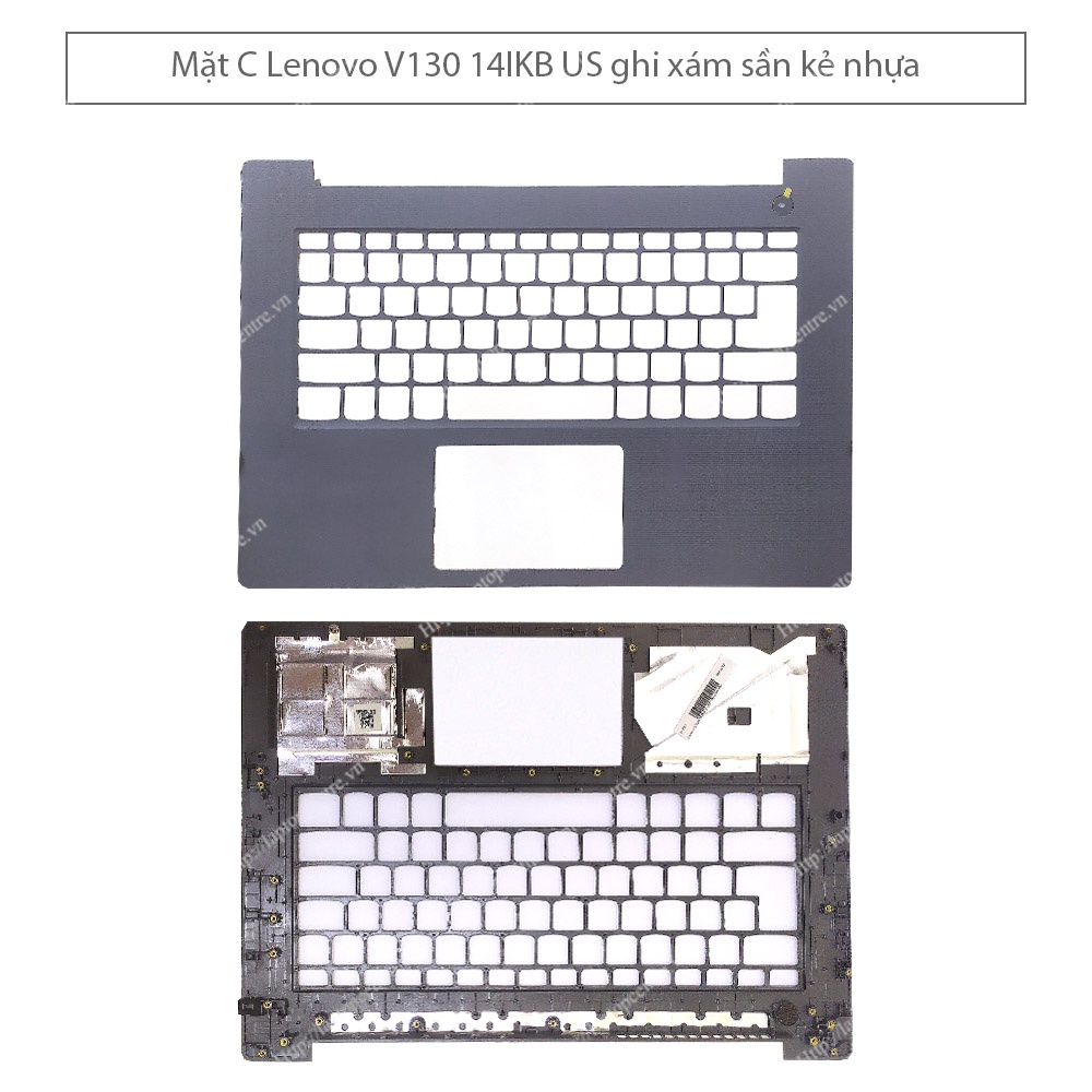Vỏ C Lenovo V130-14IKB Nhựa Ghi xám sần kẻ