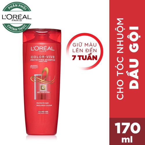 Dầu Gội L'Oreal Giữ Màu Cho Tóc Nhuộm 170ml
