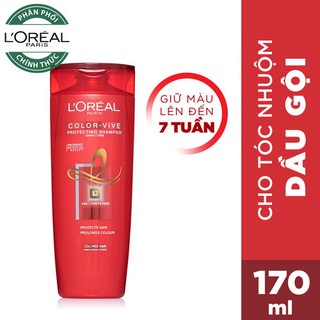 Dầu Gội L'Oreal Giữ Màu Cho Tóc Nhuộm 170ml