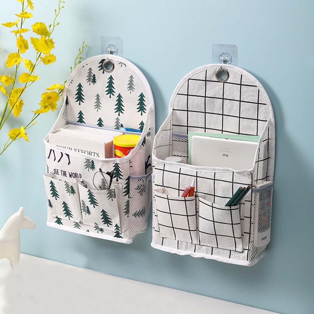 1 Túi Treo 3 Ngăn Đựng Sách / Điện Thoại / Tạp Chí Đa Năng Tiện Dụng