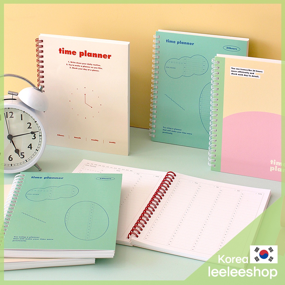 INDIGO_Basic Time Planner 6Months Korea Stationery