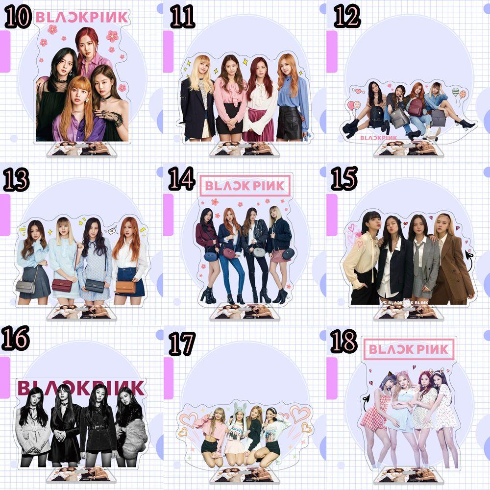 Nhân Vật BLACKPINK Hai Mặt Bằng Acrylic Xinh Xắn 1
