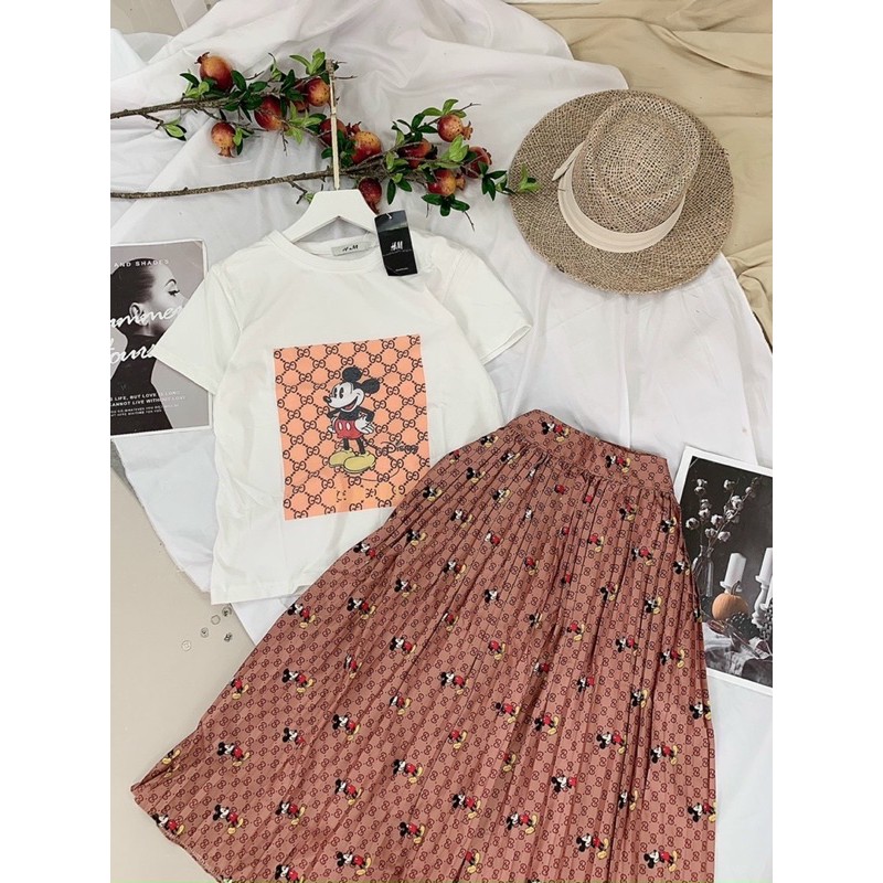 Set mickey kẻm ảnh thật tại shop- Tặng nước rửa tay xịt khuẩn
