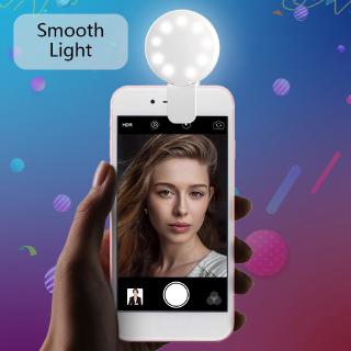 Đèn Led Mini Hỗ Trợ Chụp Ảnh Tự Sướng Cho Điện Thoại Tiện Dụng