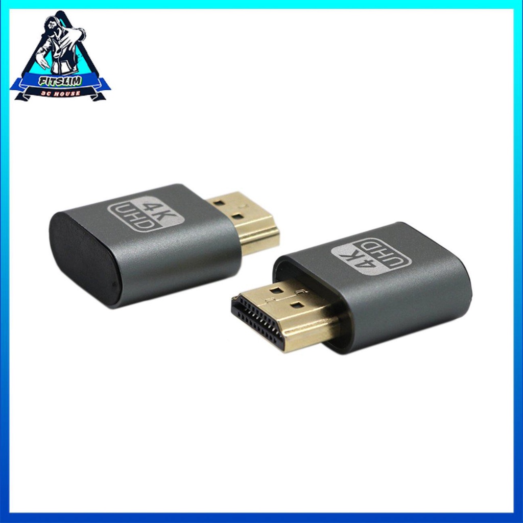 Đầu cắm VGA HDMI giả lập màn hình ảo DDC Edid 1920x1080P