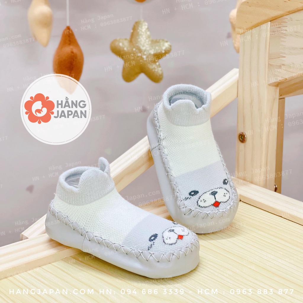 Giày tập đi chống trượt cho bé từ 3 tháng đến dưới 2 tuổi