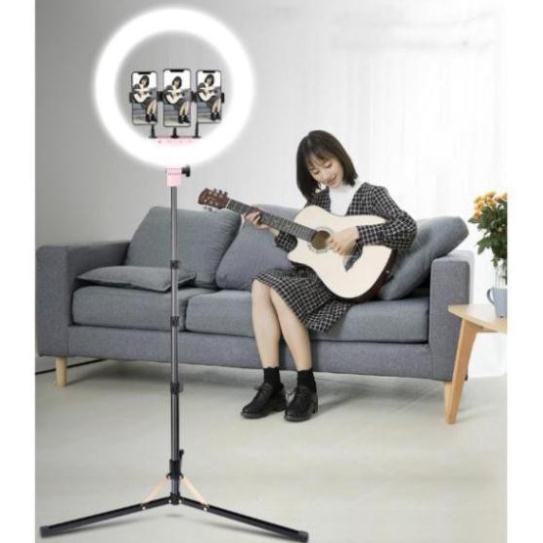 [Siêu Rẻ]  BỘ ĐÈN LIVESTREAM 45CM KÈM CHÂN & 3 KẸP ĐT. | BigBuy360 - bigbuy360.vn