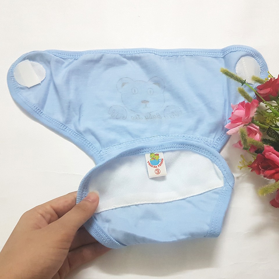 Quần Đóng Bỉm Baby Leo Cho Bé Từ Sơ Sinh Đến Dưới 6kg - Chất Cotton Mềm