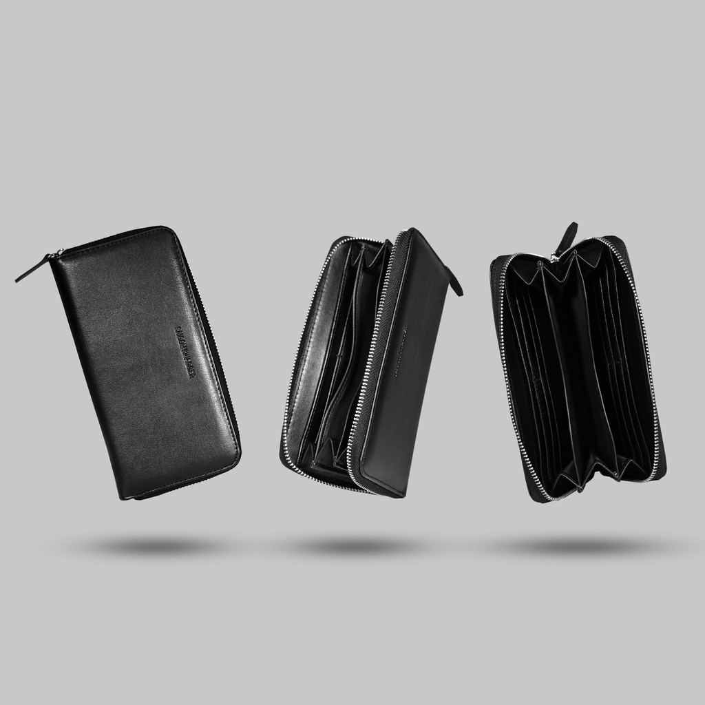 Ví Nam Nữ Dây Kéo Dài Da Cao Cấp SAIGON SWAGGER® SGS Anthem Leather Long Zip Wallet