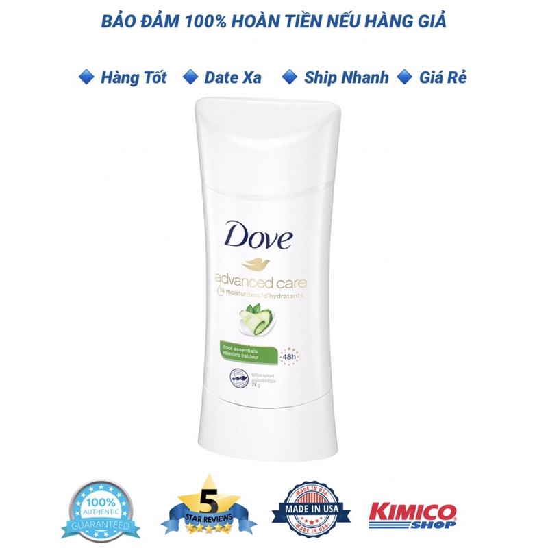 Lăn Khử Mùi Cho nữ Dove Anti-Perspirant  74g | BigBuy360 - bigbuy360.vn