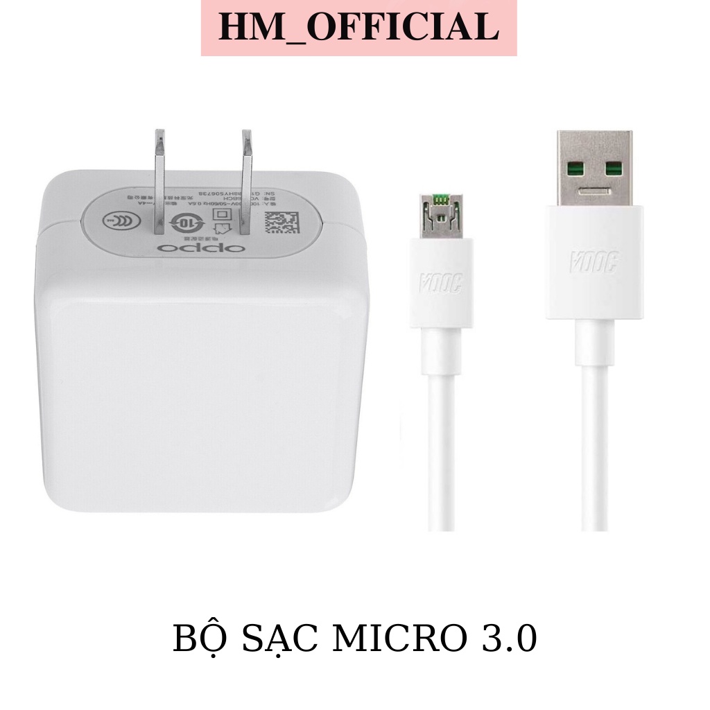 BỘ SẠC NHANH OP-PO F9/F11/RENO &amp; REAL-ME 1 ĐỔI 1