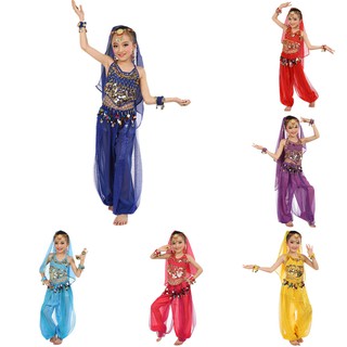 Trang Phục Múa Bụng Cho Bé Gái