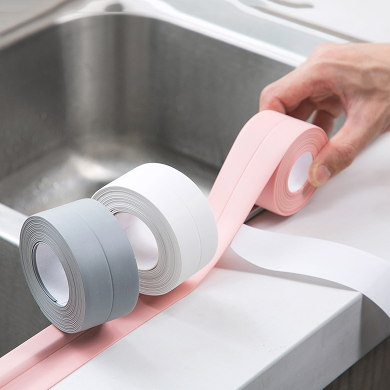 Cuộn Băng Keo Dán Góc Bồn Rửa Chén Chống Thấm Nước 3.2m