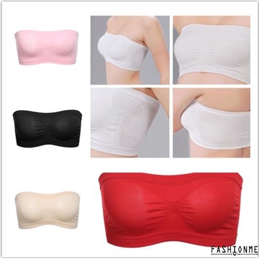 Ღ𝓂ℰWomen´s Breathable Sports Bras Bandeau Tube Top