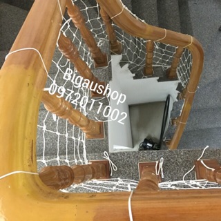 Lưới chắn cầu thang(80cmx10m,80cmx15m,80cmx20m+tặng dây buộc)