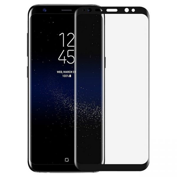 Miếng dán dẻo Vmax cho Galaxy S8 Full màn hình viền đen trong suốt