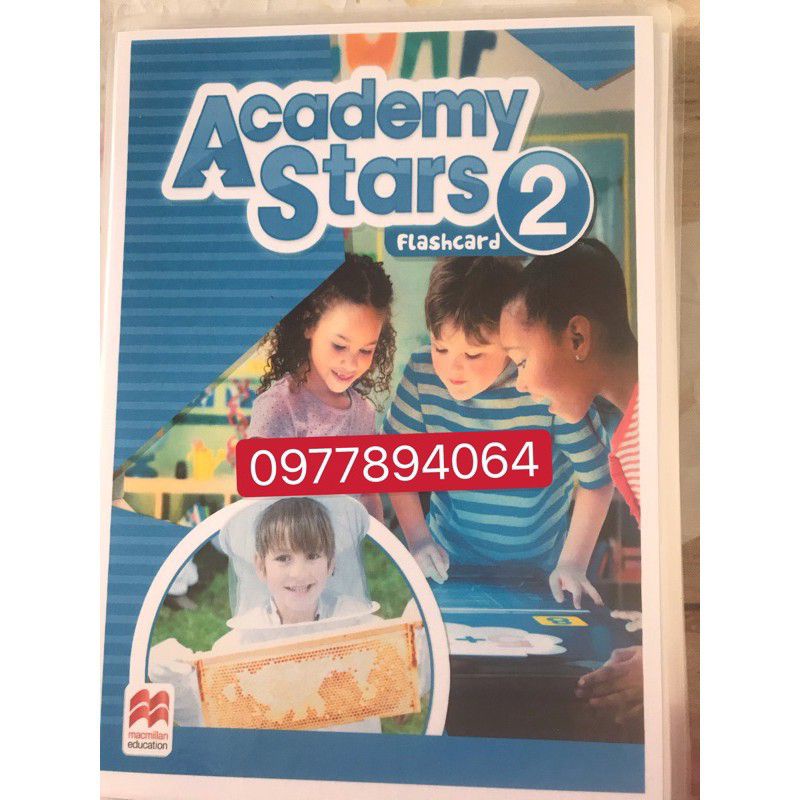 Thẻ học-Flashcard Academy Stars STARTER, 1,2,3,4