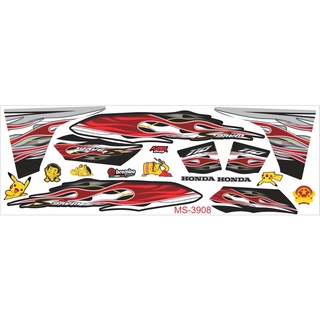 Tem wave s 110 lửa 🔥 các màu hàng 3 lớp.decal hải hằng