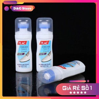 Lọ tẩy trắng giày [ Siêu Sạch] -  Nước Vệ Sinh Giày Plac 100ml Đầu Cọ Làm Sạch Giày Đánh Bay Vết Bẩn