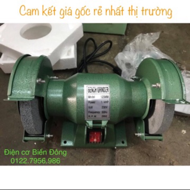 Máy mài hai đá ♥️ FREESHIP ♥️ MÁY MÀI HAI ĐÁ BENCH GRINDER CHUYÊN MÀI SẮT, GỖ, KÉO PHÁ ĐÁ, KIM LOẠI.