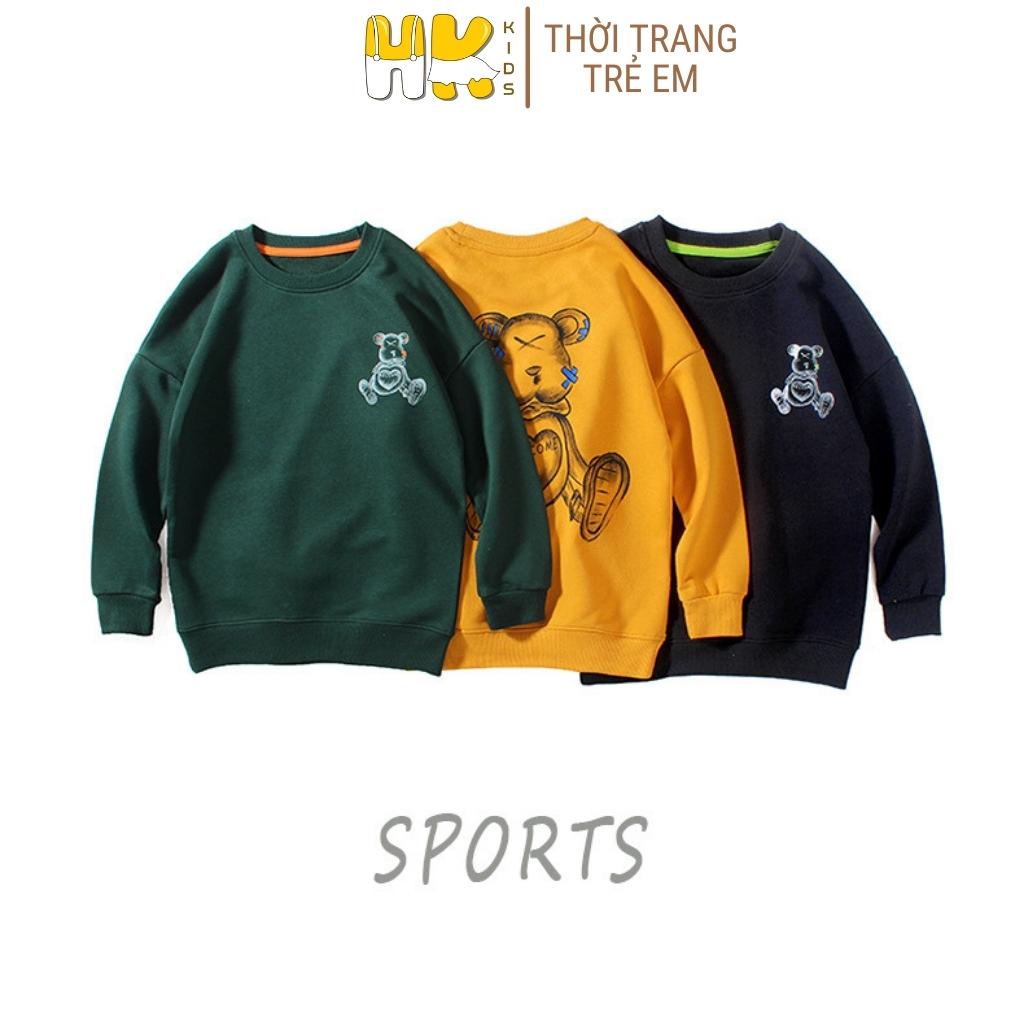 Áo thun dài tay bé trai AKL,hàng cao cấp chất COTTOT mềm mịn, Size cho bé từ 4 đến 15 tuổi  - HK KIDS (2959)