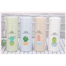 Bình Nước In Hình Xương Rồng Nhiều Màu Cute [ Kho Hàng Phương Nguyễn ] | BigBuy360 - bigbuy360.vn